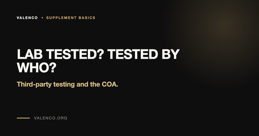 Third-Party Tested and COA: What They Actually Mean