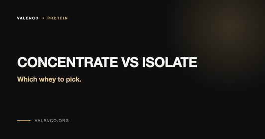 Whey Concentrate vs Isolate: What's the Difference and Which to Pick