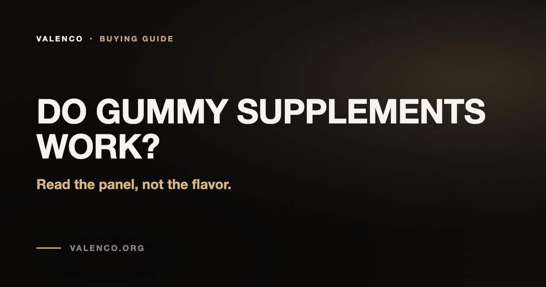 Do Gummy Supplements Actually Work?