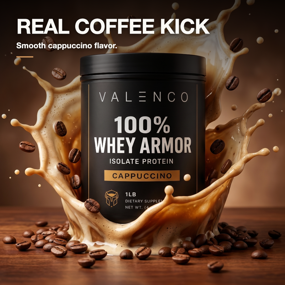 1 lb Whey Armor Isolate Protein | Cappuccino
