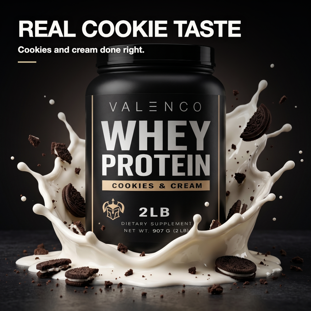 2 lb Whey Protein | Cookies & Cream