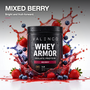 1 lb Whey Armor Isolate Protein | Berry