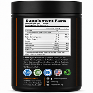 1 lb Whey Armor Isolate Protein | Chocolate