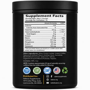 1 lb Whey Armor Isolate Protein | Cappuccino
