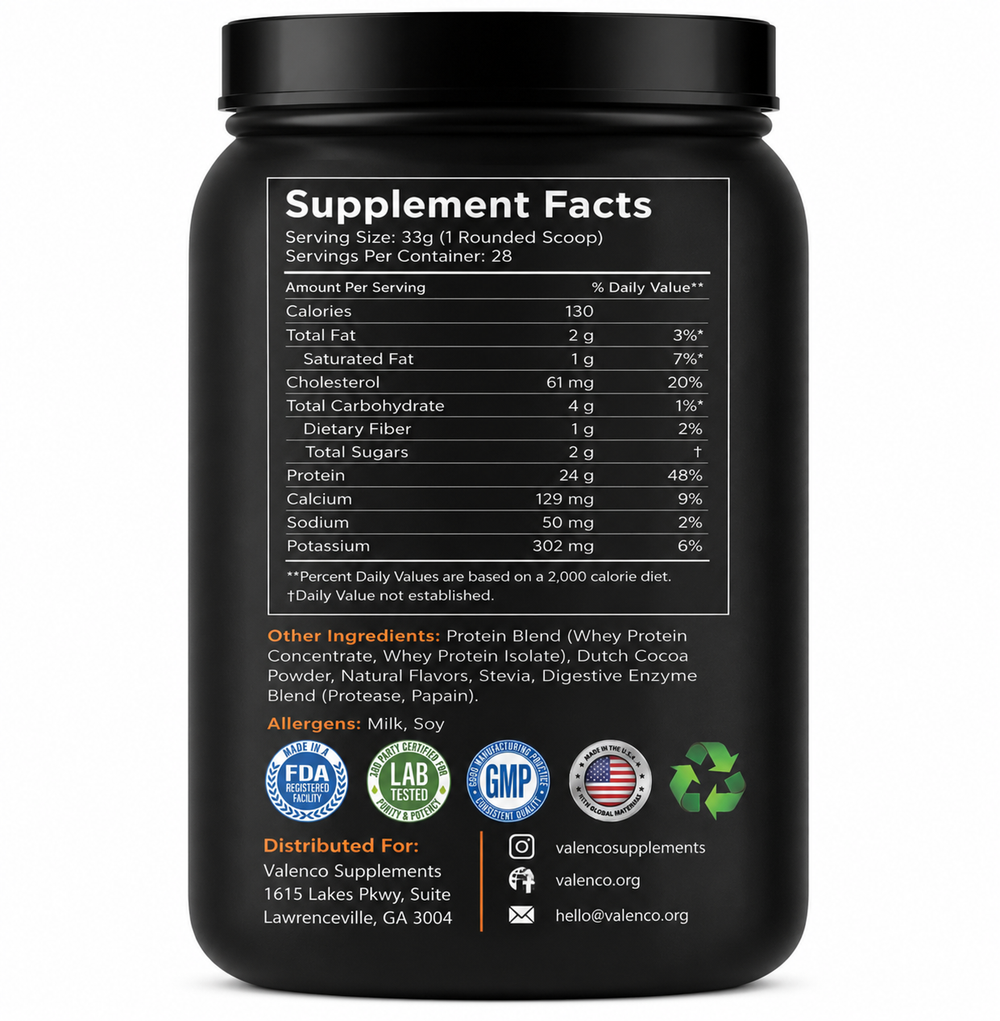 2 lb Whey Armor Natural Protein | Chocolate