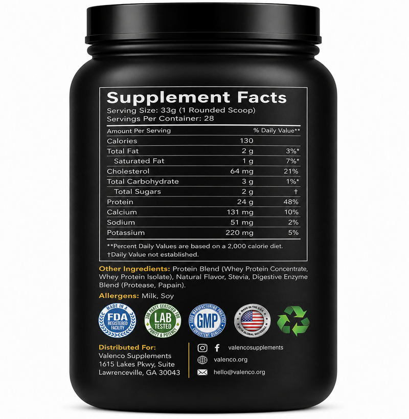 2 lb Whey Armor Natural Protein | Vanilla