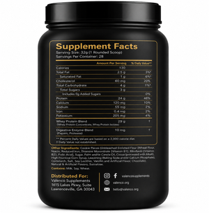 2 lb Whey Protein | Cookies & Cream