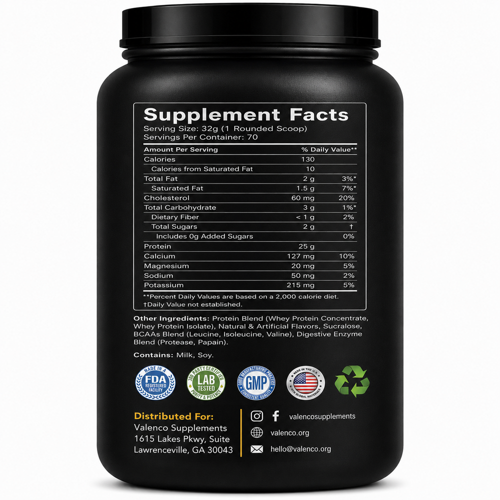 5 lb Whey Protein | Vanilla