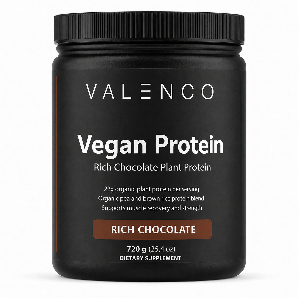 Vegan Protein, Rich Chocolate
