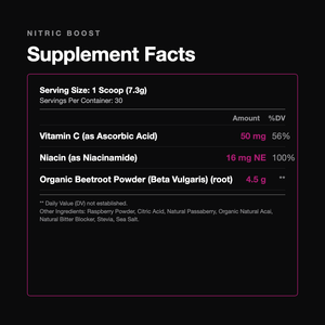 Nitric Boost | Beet Root