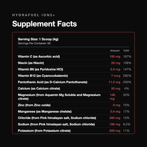HydraFuel ION2+ | Fruit Punch