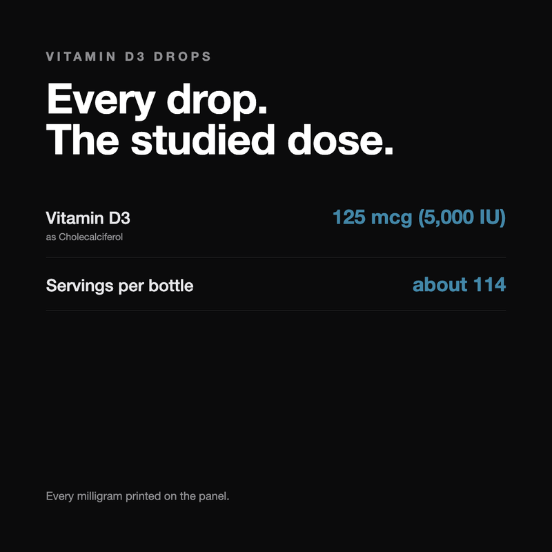 Vitamin D3 Drops