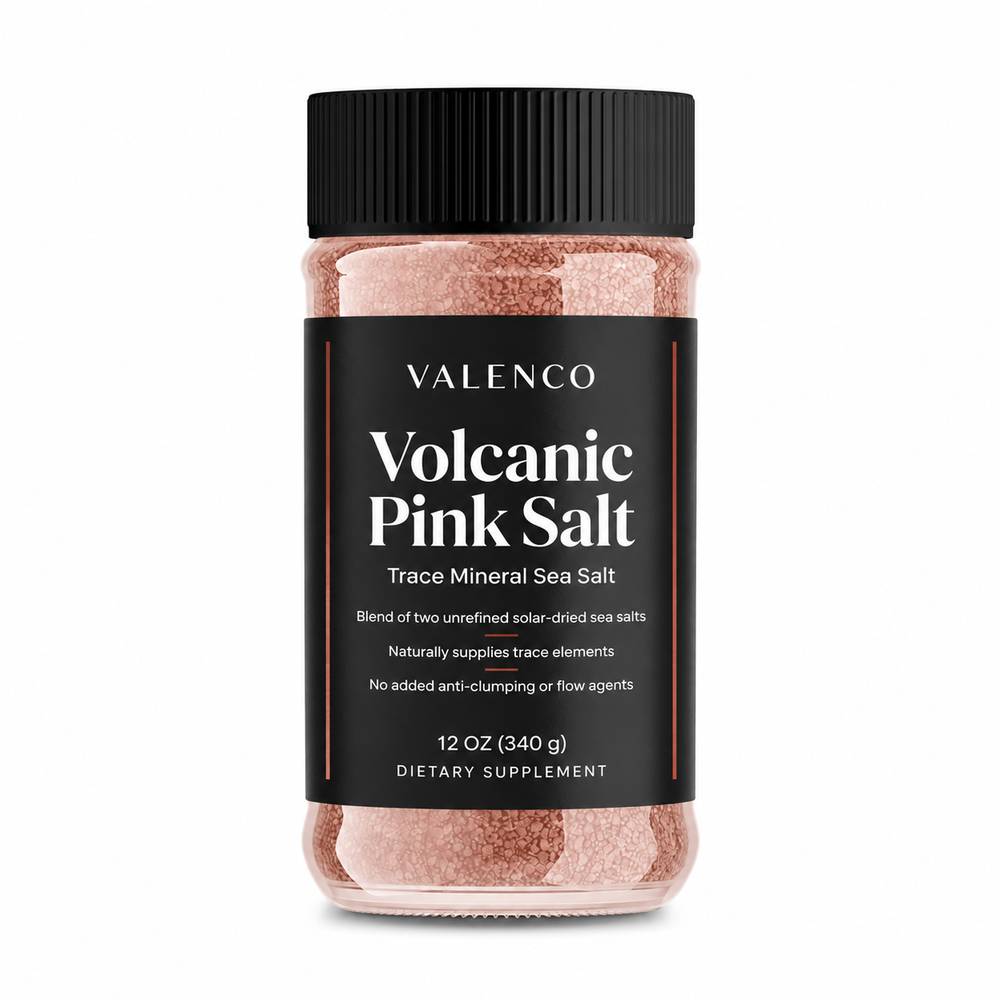 Volcanic Pink Salt: Trace Mineral Sea Salt