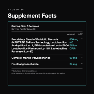 Probiotic | 40 Billion CFU