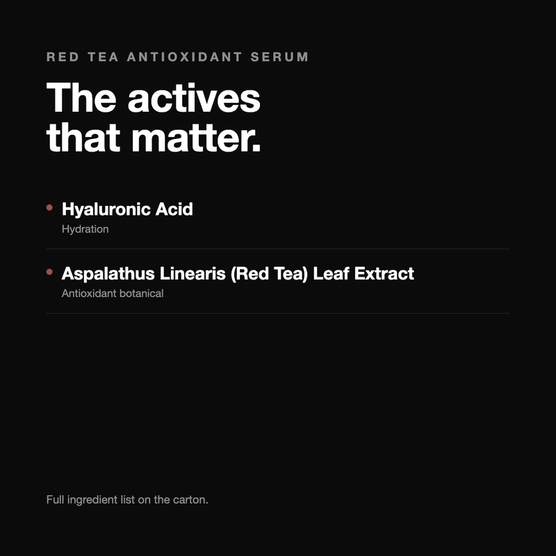 Red Tea Moisturizing + Antioxidant Serum
