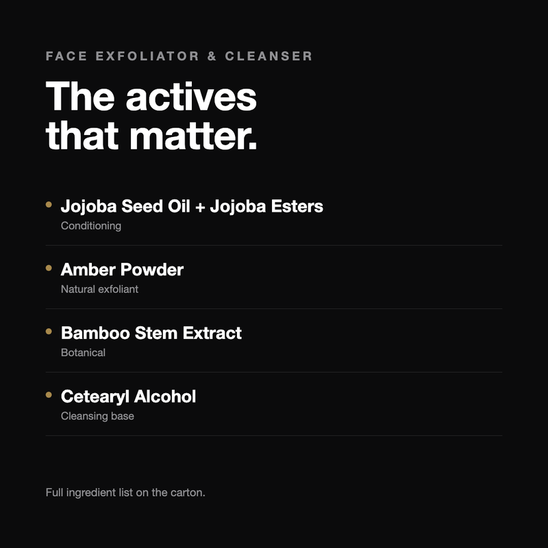 Face Exfoliator & Cleanser