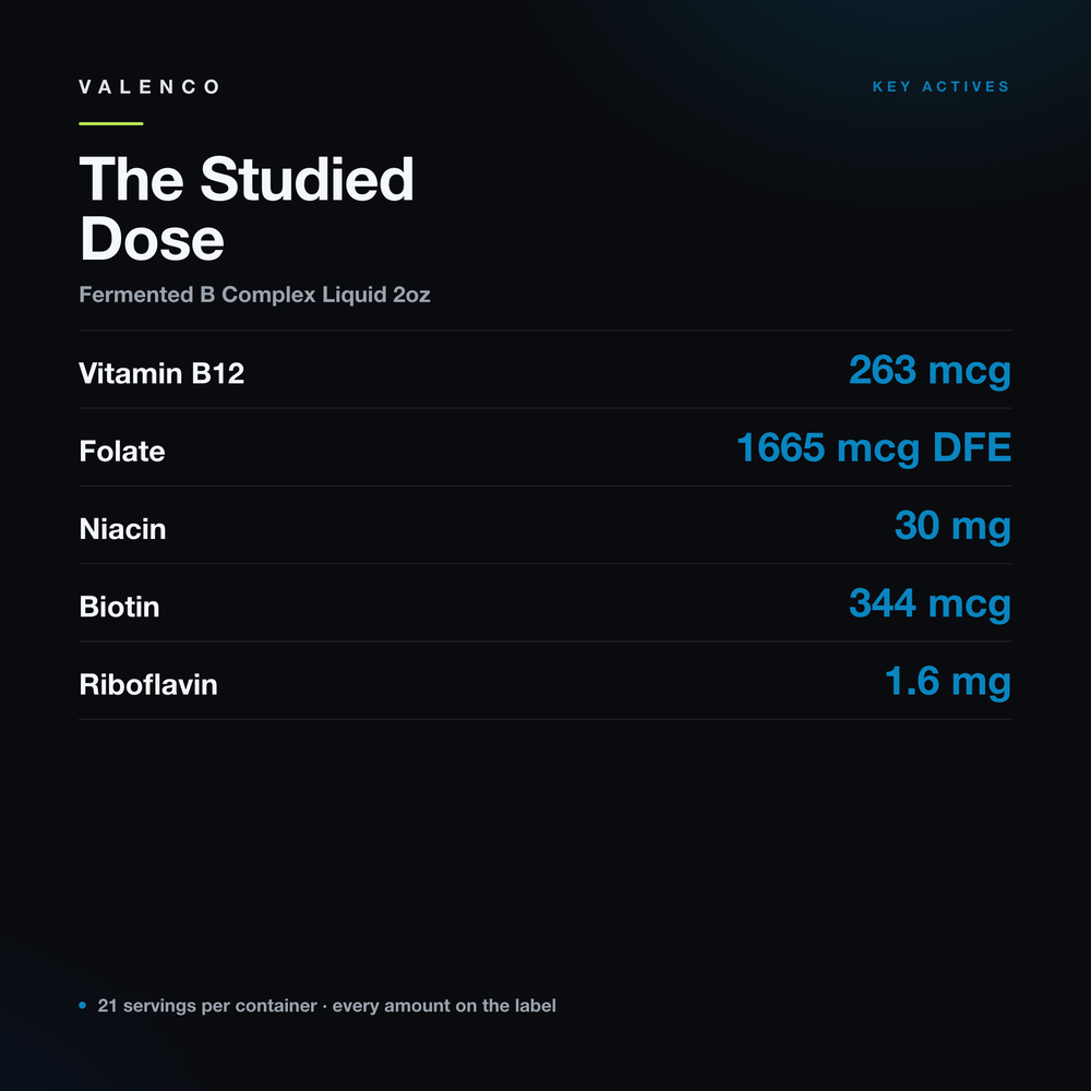 Fermented B Complex Liquid 2oz