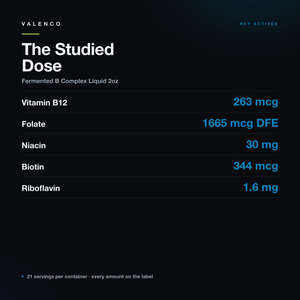 Fermented B Complex Liquid 2oz