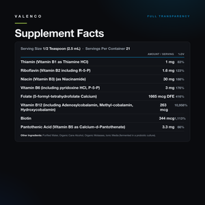 Fermented B Complex Liquid 2oz