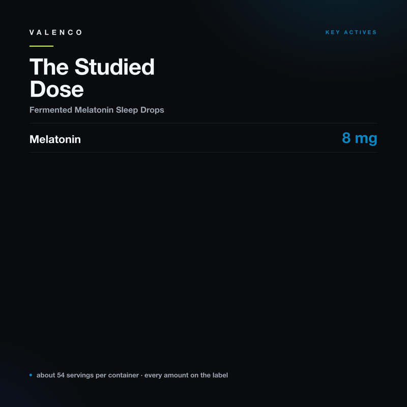 Fermented Melatonin Sleep Drops