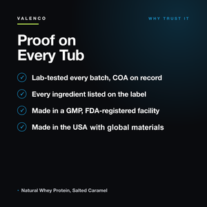 Natural Whey Protein, Salted Caramel