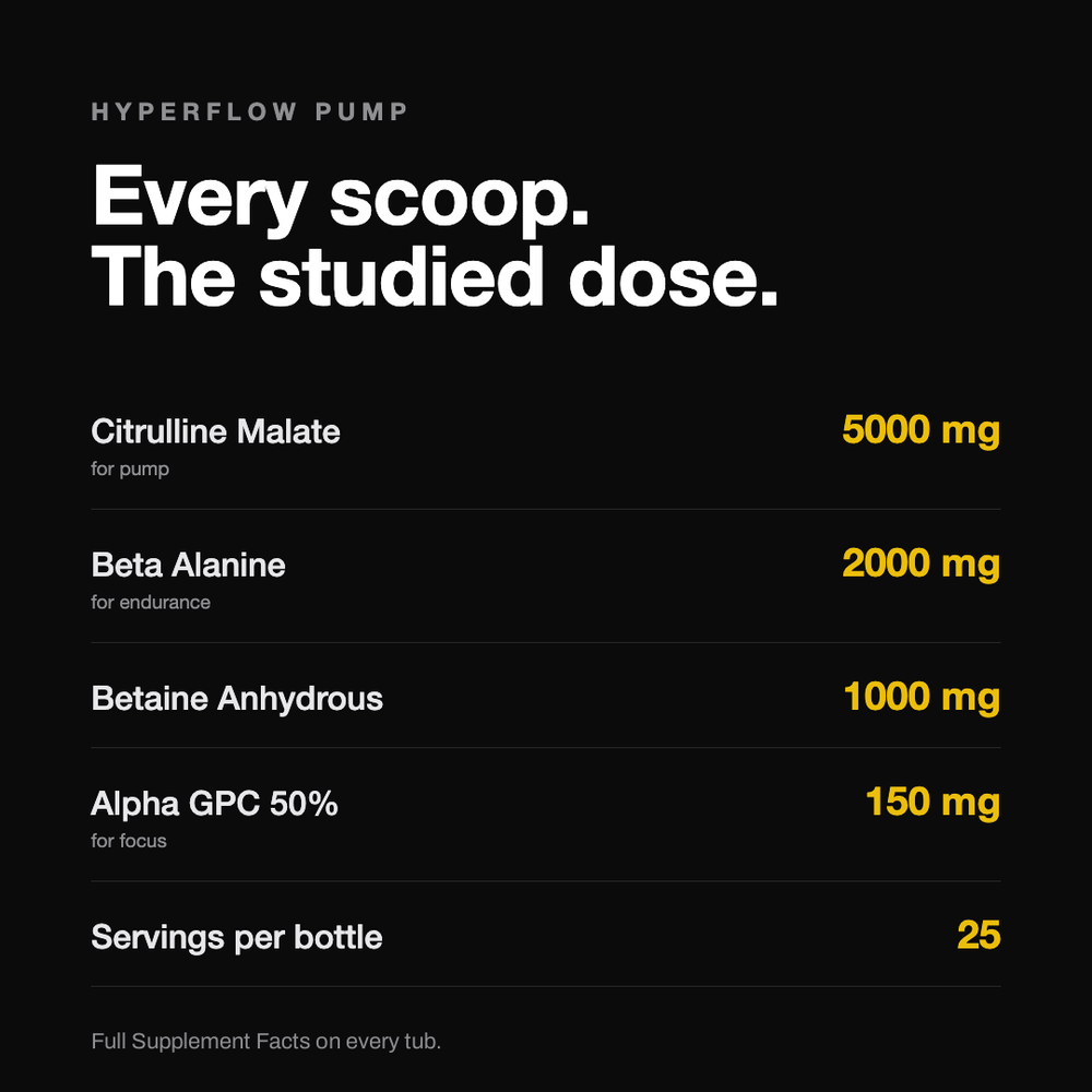 Hyperflow Pump | Pineapple Crush