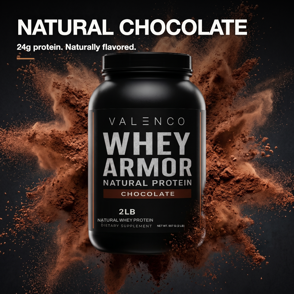 2 lb Whey Armor Natural Protein | Chocolate