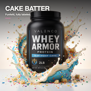 2 lb Whey Armor Protein | Birthday Cake