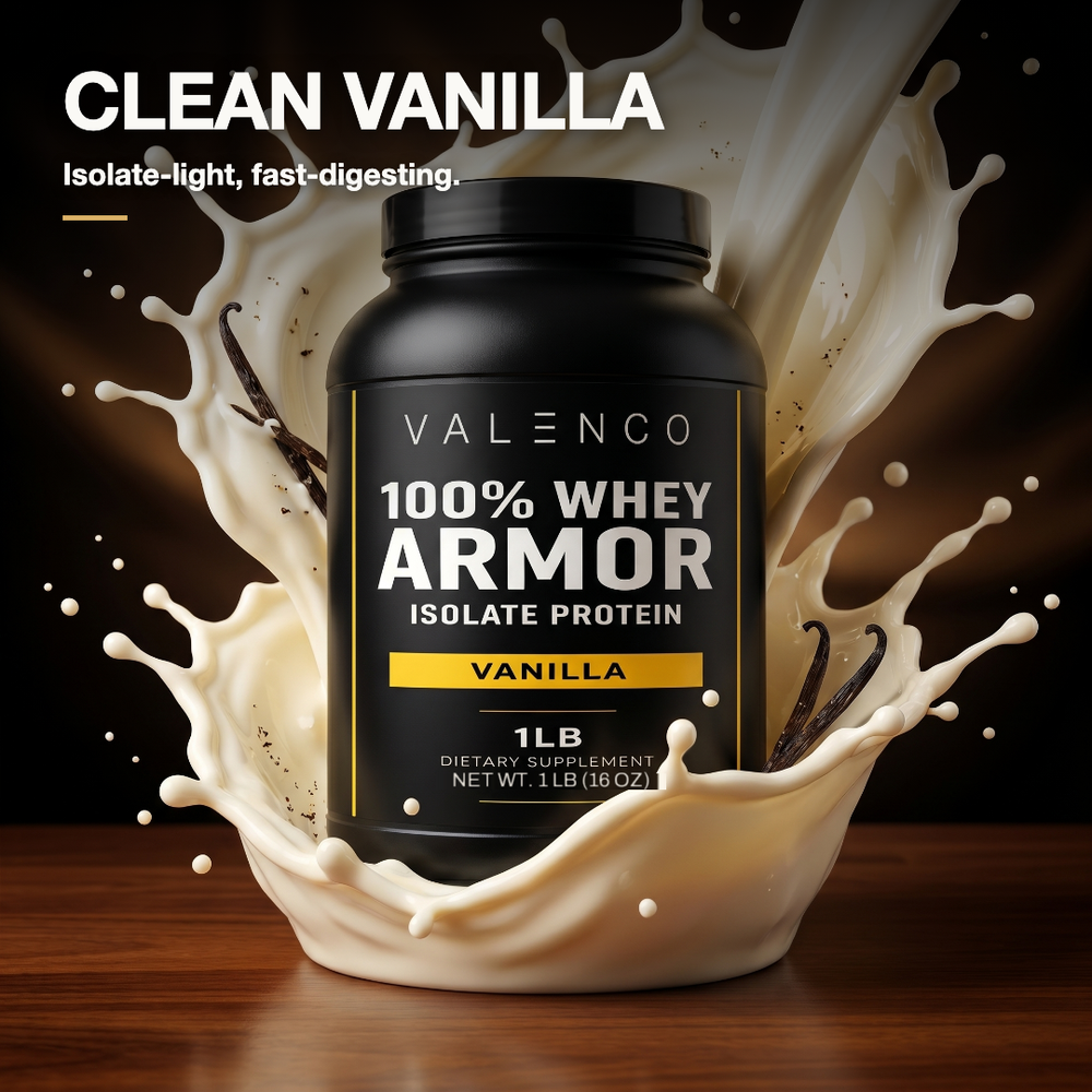 1 lb Whey Armor Isolate Protein | Vanilla