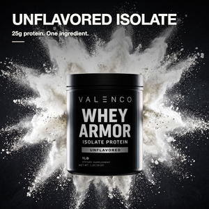 1 lb Whey Armor Isolate Protein | Unflavored