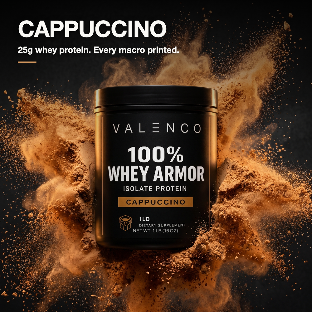 1 lb Whey Armor Isolate Protein | Cappuccino