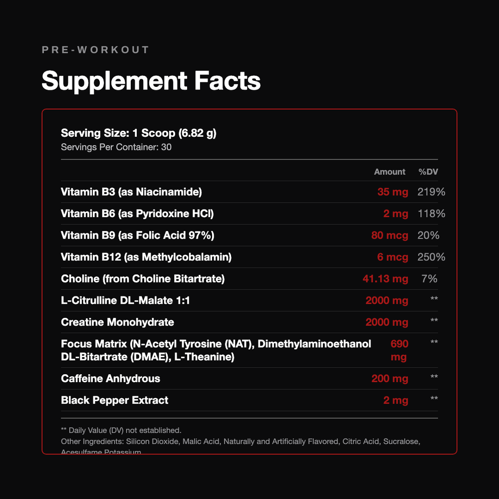 Pre-Workout | Fruit Punch