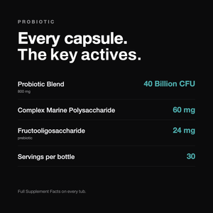 Probiotic | 40 Billion CFU