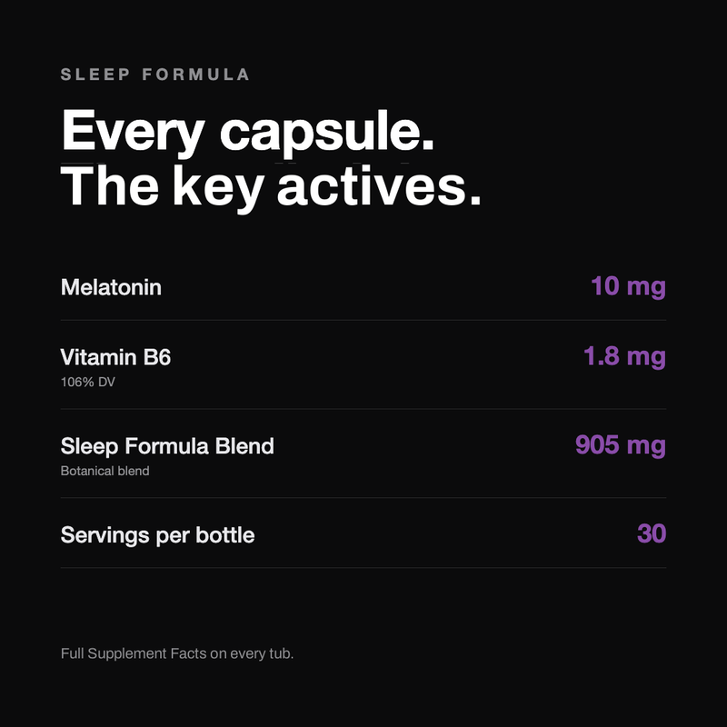 Sleep Formula