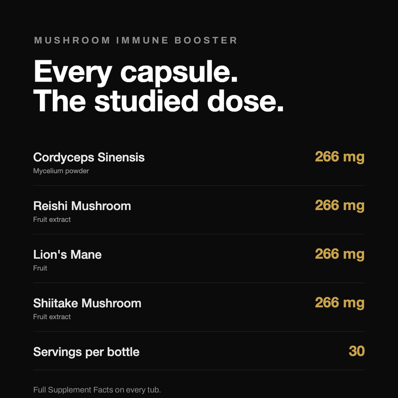 Mushroom Immune Booster