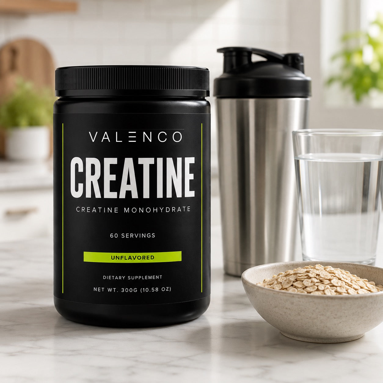 Creatine Monohydrate | Unflavored (300g) lifestyle photograph