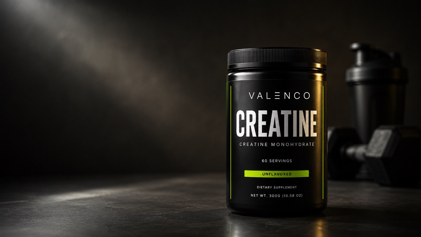Creatine Monohydrate | Unflavored (300g) lifestyle photograph