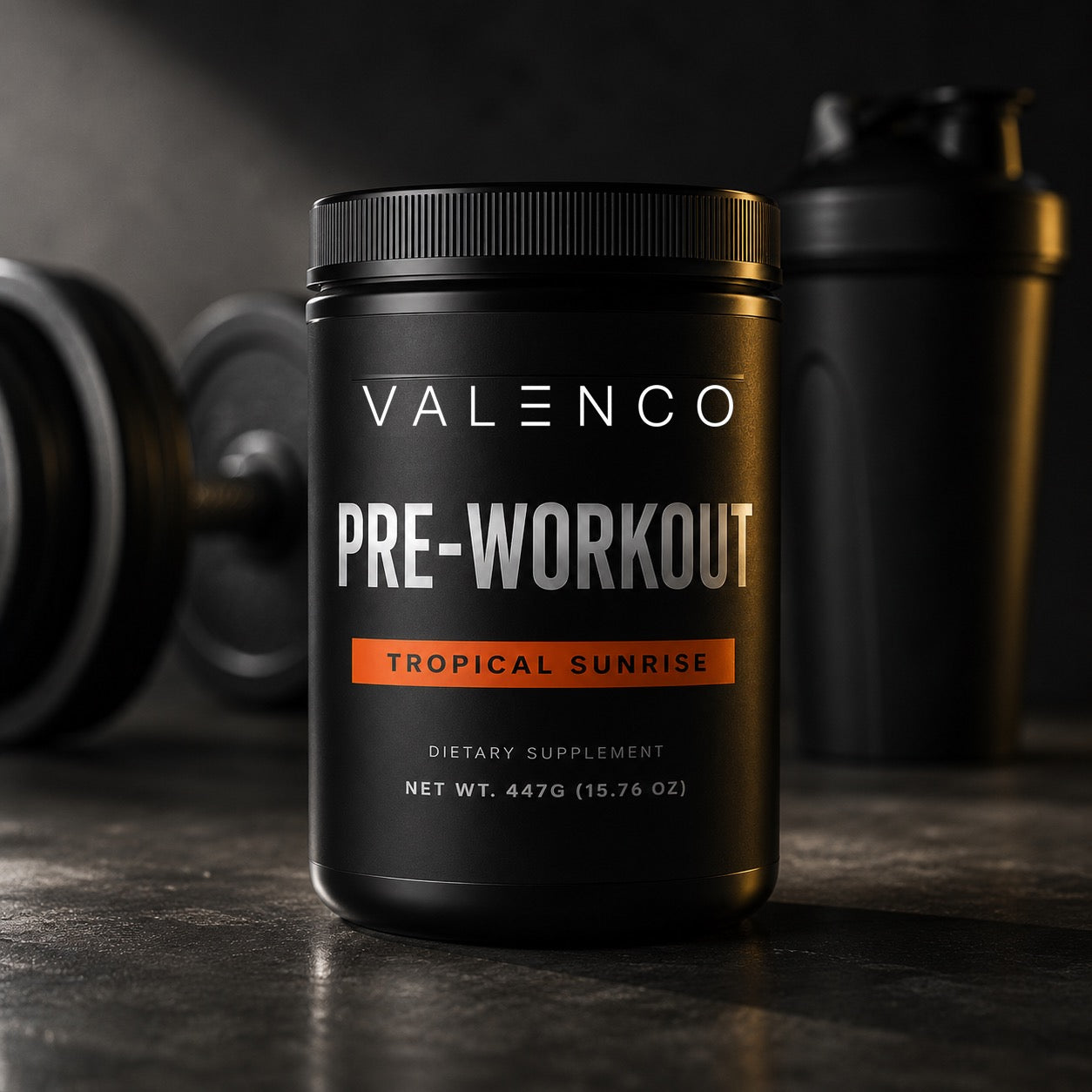 Pre-Workout | Tropical Sunrise lifestyle photograph